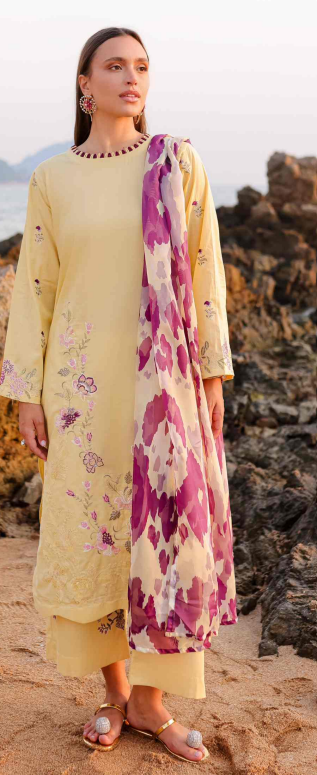 TUSCANY EMBROIDERED Lawn