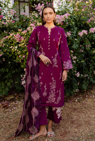 TUSCANY EMBROIDERED Lawn