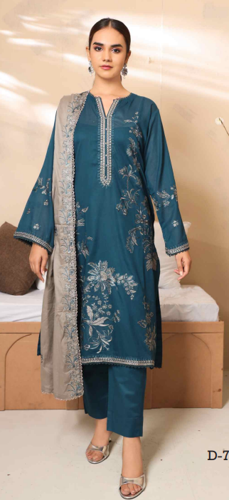 CRYPTO Embroidered Lawn