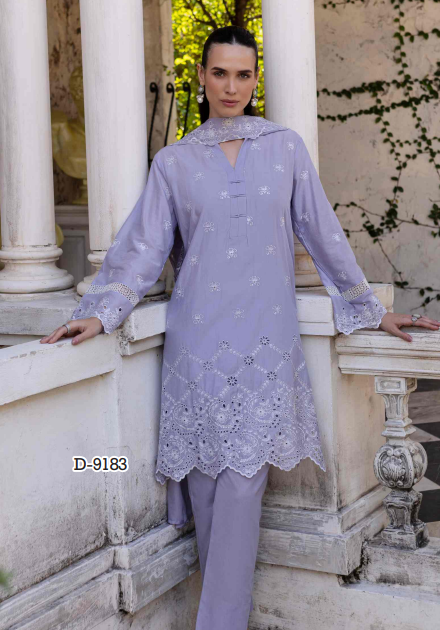 CLARA embroidered_Lawn 2025