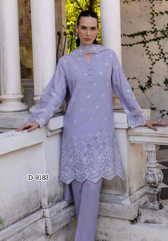CLARA embroidered_Lawn 2025