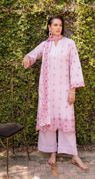 CLARA embroidered_Lawn 2025