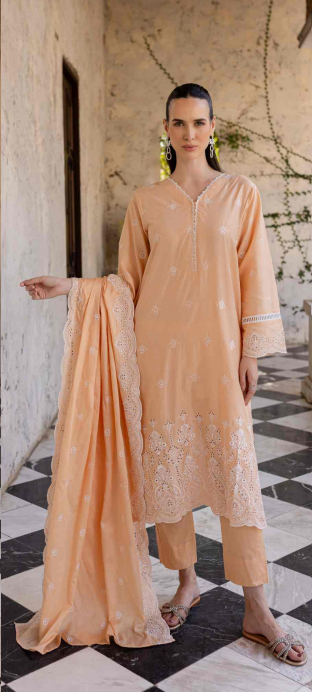 CLARA embroidered_Lawn 2025