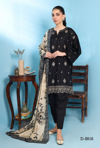Marwa Embroidered Lawn