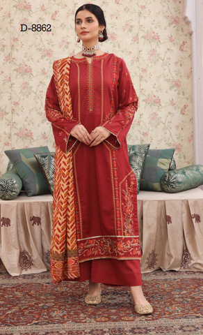 SUHANA Embroiderd Lawn