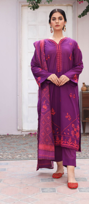 SUHANA Embroiderd Lawn