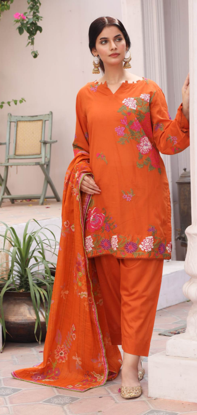 SUHANA Embroiderd Lawn