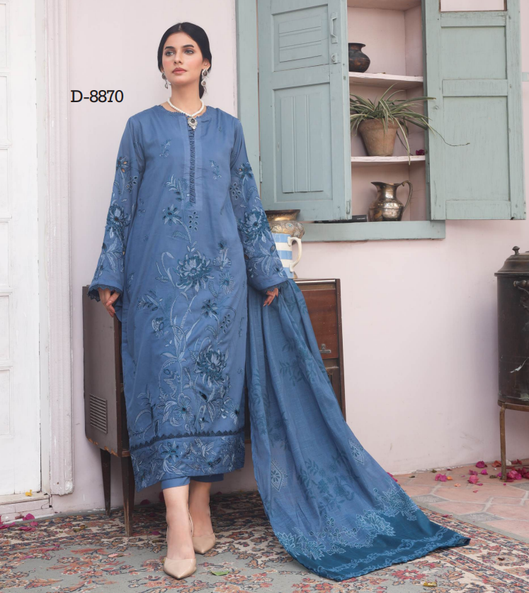SUHANA Embroiderd Lawn