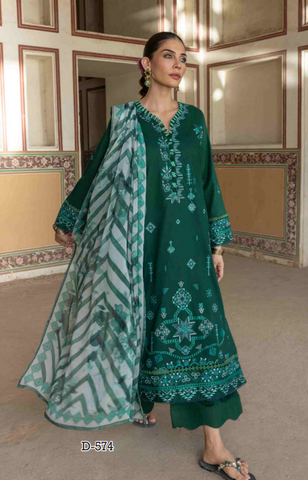 Embroidered Lawn
