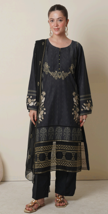 Cambric 3 Piece Unstitched