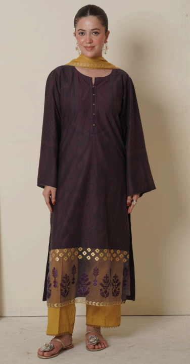 Cambric 3 Piece Unstitched