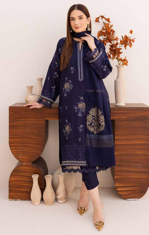 Embroiderd wool