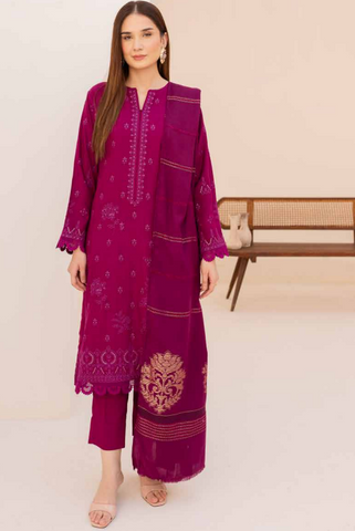 Embroiderd wool