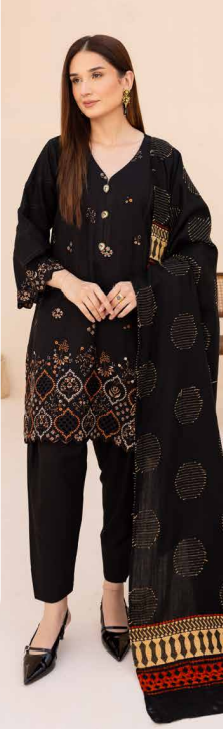 Embroiderd wool