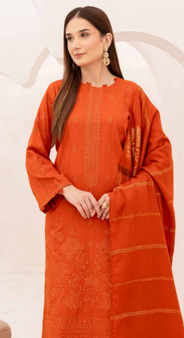 Embroiderd wool