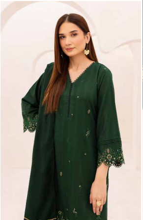 Embroiderd wool
