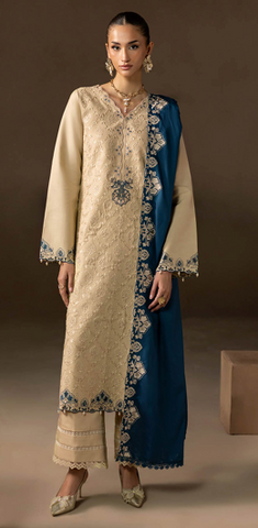 Sareen Premium Viscose Chikankari Rajbari