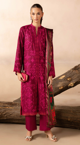 Sareen Premium Viscose Chikankari Rajbari