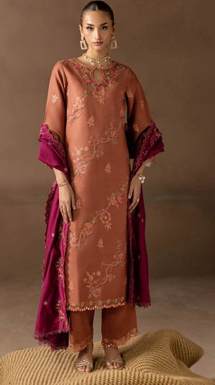 Sareen Premium Viscose Chikankari Rajbari