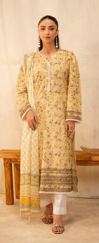 ZELLBURY UNSTITCHED LAWN'25 COLLECTION