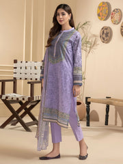 Limelight Printed Lawn Unstitched 3pc Suit U2625SU-3PC-PRP