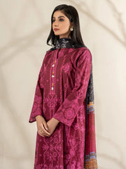 Limelight Printed Lawn Unstitched 3pc Suit U2911SU-3PC-582