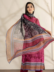 Limelight Printed Lawn Unstitched 3pc Suit U2911SU-3PC-582