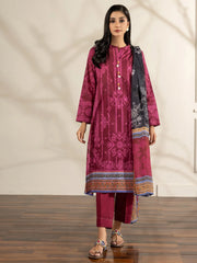 Limelight Printed Lawn Unstitched 3pc Suit U2911SU-3PC-582