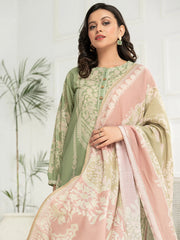 Limelight Printed Lawn Unstitched 3pc Suit U2913SU-3PC-GRN