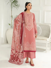 Limelight Printed Lawn Unstitched 3pc Suit U2913SU-3PC-TPK