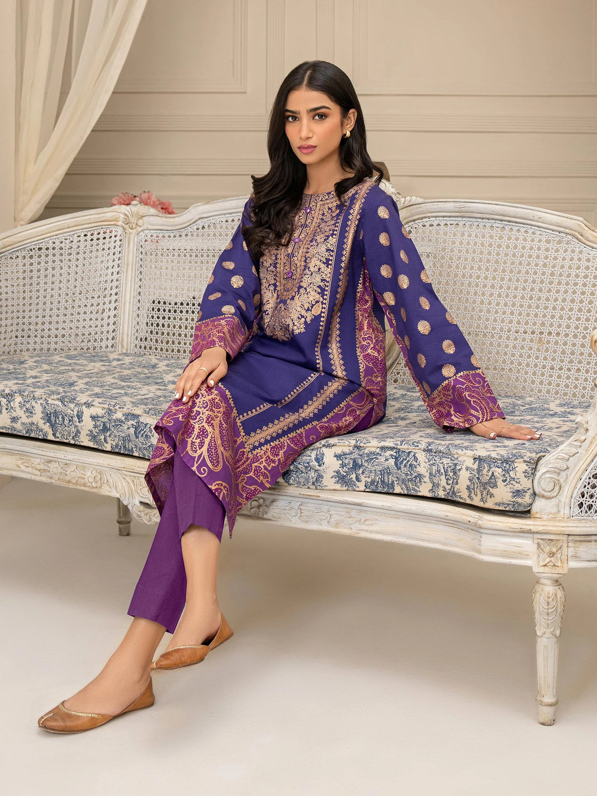 Limelight Paste Printed Lawn Unstitched 2pc Suit U2946SU-2PC-610