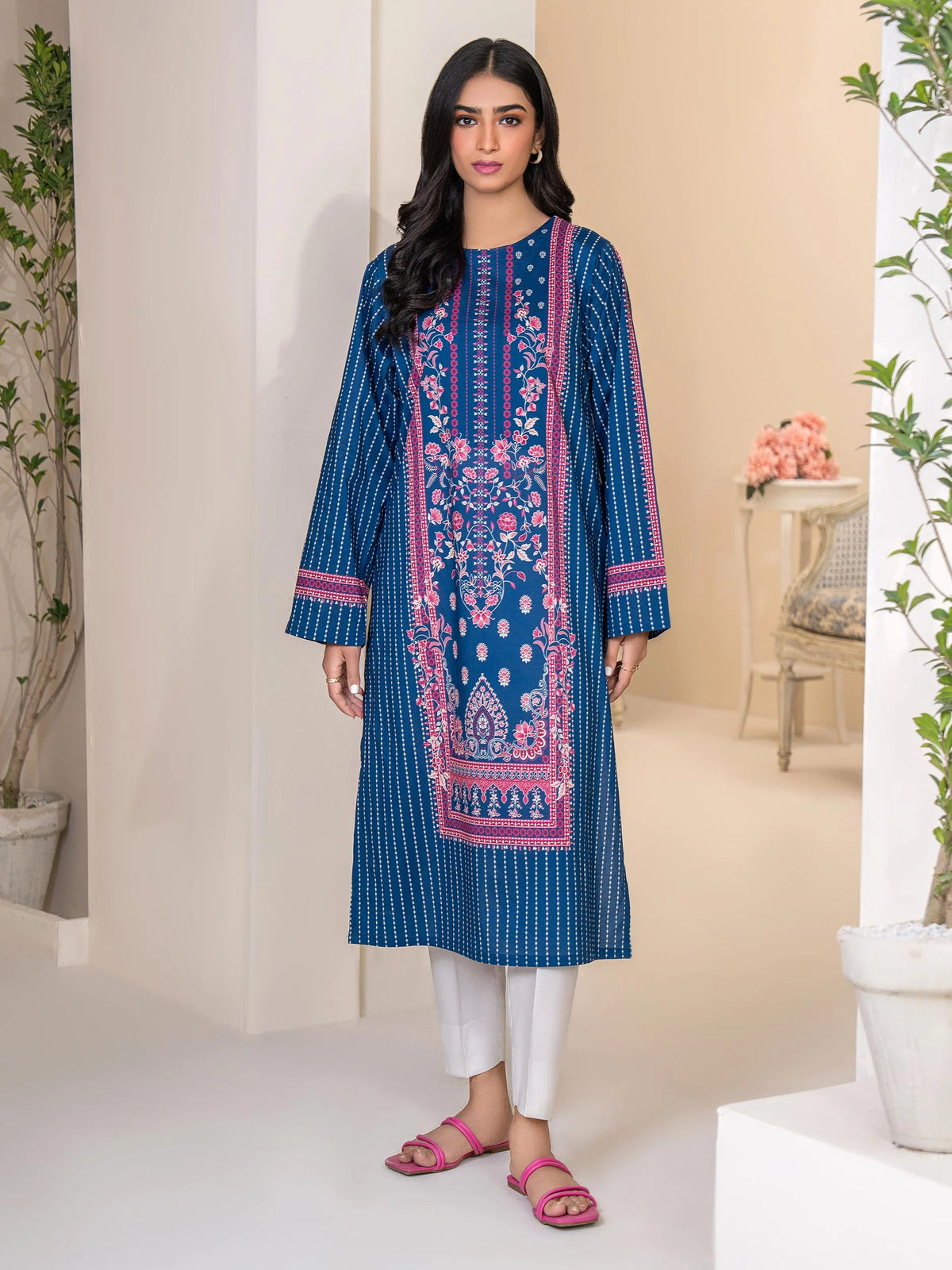 Limelight Printed Lawn Shirt Unstitched 1pc U3401SH-SSH-143