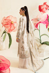 AYZEL FLEUR DE LIS LUXURY CHIFFON UNSTITCHED SUIT AZ-V4-03 VICTOIRE