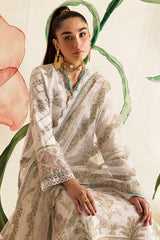 AYZEL FLEUR DE LIS LUXURY CHIFFON UNSTITCHED SUIT AZ-V4-03 VICTOIRE