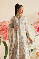 AYZEL FLEUR DE LIS LUXURY CHIFFON UNSTITCHED SUIT AZ-V4-03 VICTOIRE