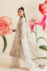 AYZEL FLEUR DE LIS LUXURY CHIFFON UNSTITCHED SUIT AZ-V4-03 VICTOIRE