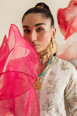 AYZEL FLEUR DE LIS LUXURY CHIFFON UNSTITCHED SUIT AZ-V4-03 VICTOIRE