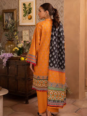 Zellbury Summer Embroidered Lawn Unstitched 3Pc Suit WUS24E31103