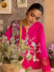 Zellbury Summer Embroidered Lawn Unstitched 3Pc Suit WUS24E31137