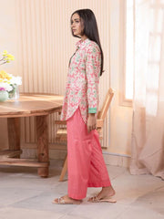 Zellbury Summer Lawn Unstitched Shirt Trouser 2pc Suit WUS24X21040