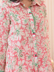 Zellbury Summer Lawn Unstitched Shirt Trouser 2pc Suit WUS24X21040