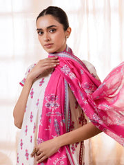 Zellbury Summer Printed Lawn Unstitched 3Pc Suit WUS24X31072