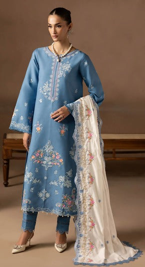 Sareen Premium Viscose Chikankari Rajbari