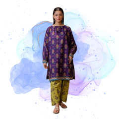 Digital Printed Khaddar Shirt Digital Printed Khaddar Trouser