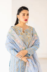 EMAAN ADEEL ZIMAL LUXURY FORMALS UNSTITCHED SUIT ZM-03 ARZISH