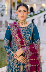 EMAAN ADEEL ZIMAL LUXURY FORMALS UNSTITCHED SUIT ZM-06 RUMESAH