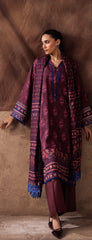 Digital Printed Embroidered Khaddar Shirt Digital Printed Khaddar Dopatta