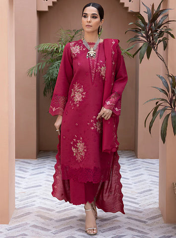 RANG RASIYA KARANDI SHAWL 3PC UNSTITCHED SUIT AERGUL