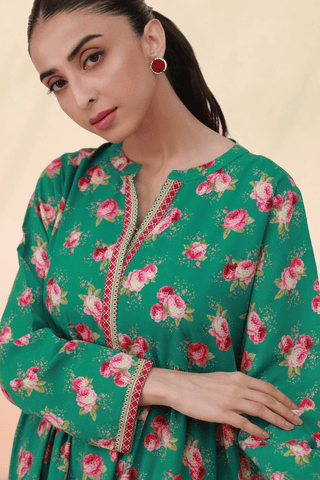 Zellbury Digital Printed Viscose  Unstitched 2pc suit WUW23X20711