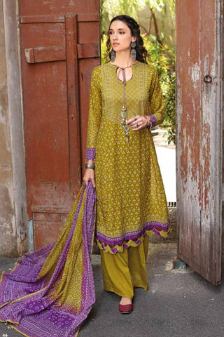 3PC Unstitched Chunri Lawn Suit